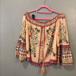 Off shoulder blouse